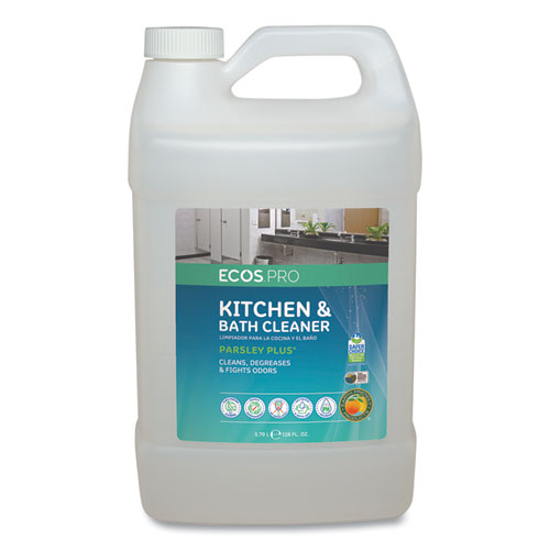 Picture of Parsley Plus All-Purpose Kitchen & Bathroom Cleaner, Herbal Scent, 1 gal Bottle