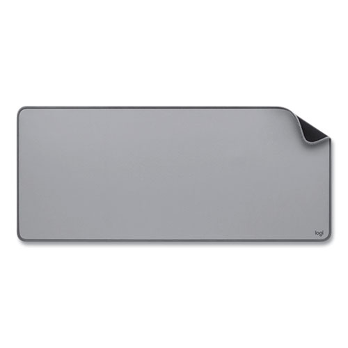 Picture of Studio Series Polyester Desk Mat, 27.5 x 11.8, Mid Gray