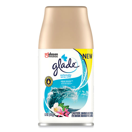 Picture of Automatic Air Freshener, Aqua Waves, 6.2 oz, 4/Carton