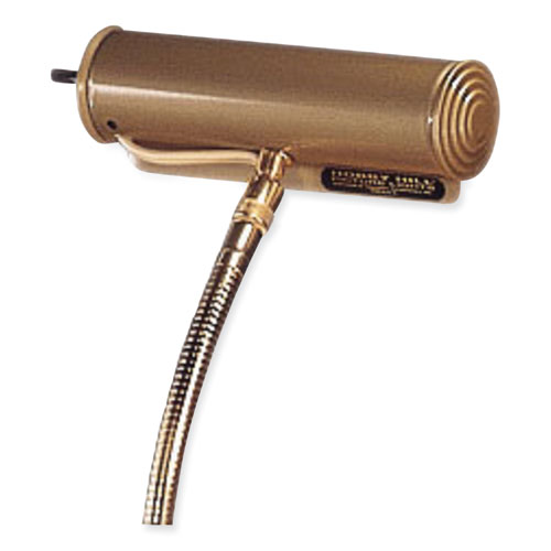 Picture of Brass Reading Light, Gooseneck, 10" High, Gold