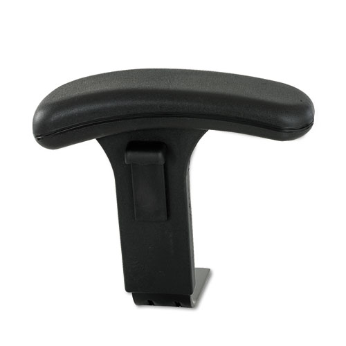 Picture of Optional Height-Adjustable T-Pad Arms for Safco Uber Big and Tall High-Back and Mid-Back Chairs, Black, 2/Set