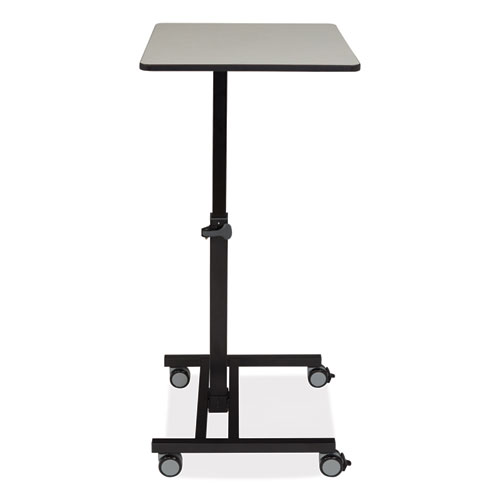 Picture of Sit-Stand Student's Desk, 20.75" x 26" x 27.75" to 44.5", Gray Nebula