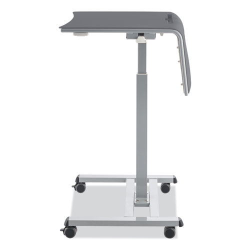 Picture of Sit-Stand Student Desk Pro, 23.5" x 19.5" x 28.5" to 41.75", Charcoal Gray