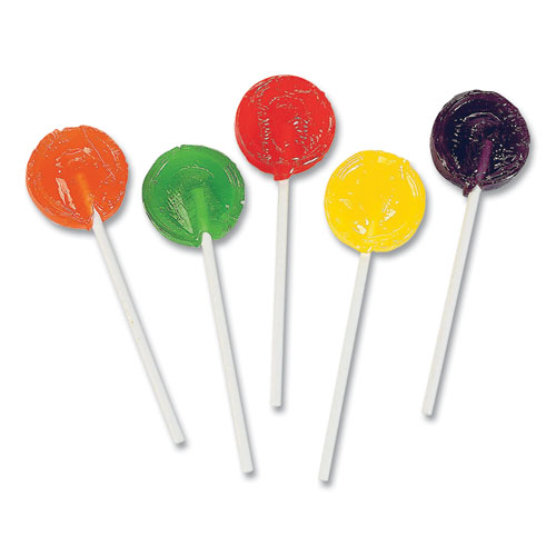 Picture of Lick Stix Suckers, Randomly Assorted Flavors, 1.85 lb/Bag