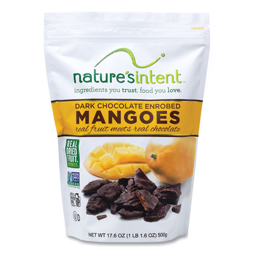 Picture of Dark Chocolate Covered Mangoes, 17.6 oz Bag, Ships in 1-3 Business Days