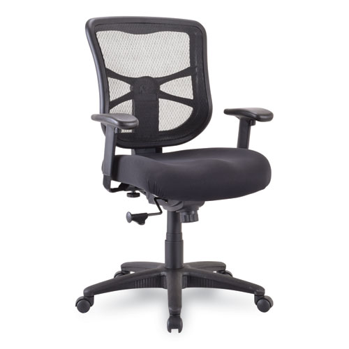 Alera+Elusion+Series+Mesh+Mid-Back+Swivel%2Ftilt+Chair%2C+Supports+Up+To+275+Lb%2C+17.9%22+To+21.8%22+Seat+Height%2C+Black