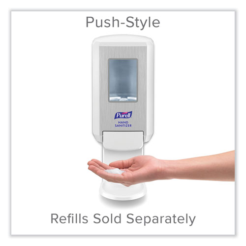 Picture of CS4 Hand Sanitizer Dispenser, 1,200 mL, 6.12 x 4.48 x 10.81, White