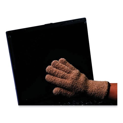 Picture of CleanGreen Microfiber Dusting Gloves, 5" x 10, Pair