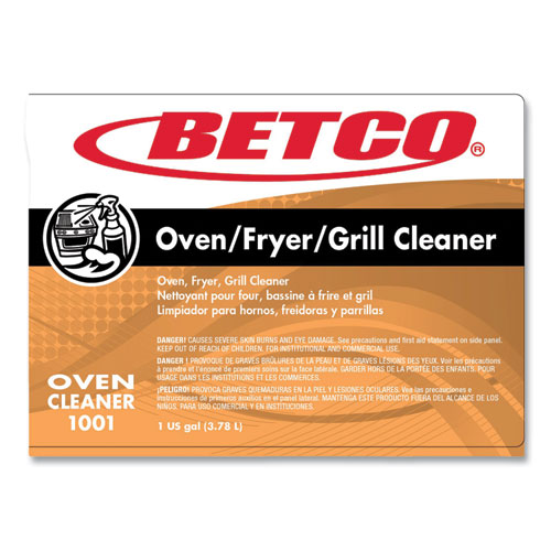 Picture of Oven Fryer Grill Cleaner, Characteristic Scent, 1 gal Bottle, 4/Carton