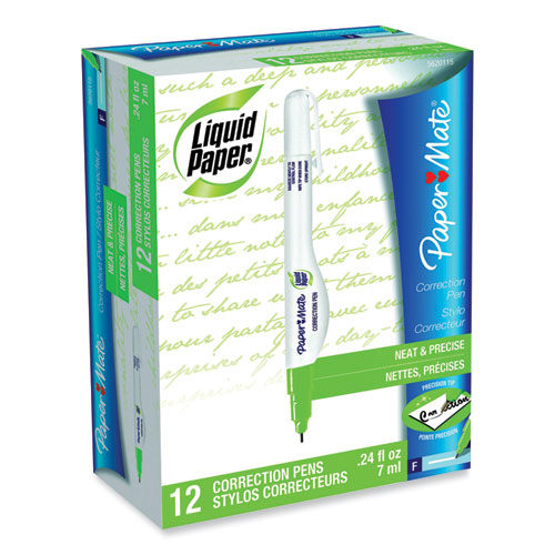 Picture of Correction Pen, 6.8 ml, White