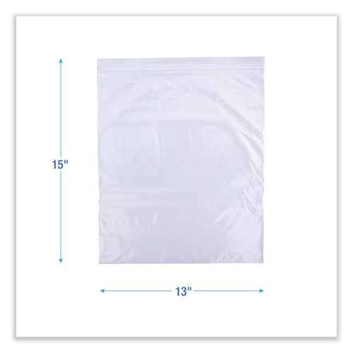 Picture of Reclosable Freezer Storage Bags, 2 gal, 13" x 15", Clear, 100/Box