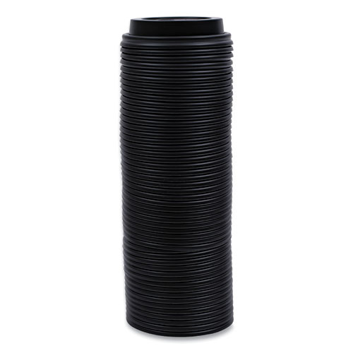 Picture of Hot Cup Lids, Fits 8 oz Hot Cups, Black, 1,000/Carton