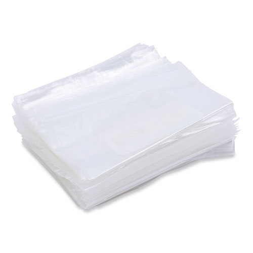 Picture of Reclosable Food Storage Bags, 1 qt, 1.75 mil, 7" x 8", Clear, 500/Box