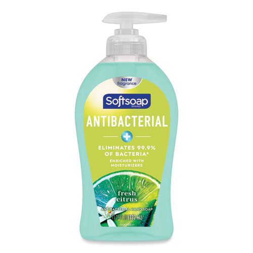 Picture of Antibacterial Hand Soap, Fresh Citrus, 11.25 oz Pump Bottle