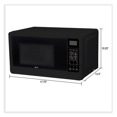 Picture of 0.7 Cu Ft Microwave Oven, 700 Watts, Black