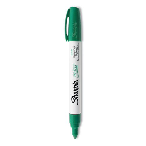 Picture of Permanent Paint Marker, Medium Bullet Tip, Green