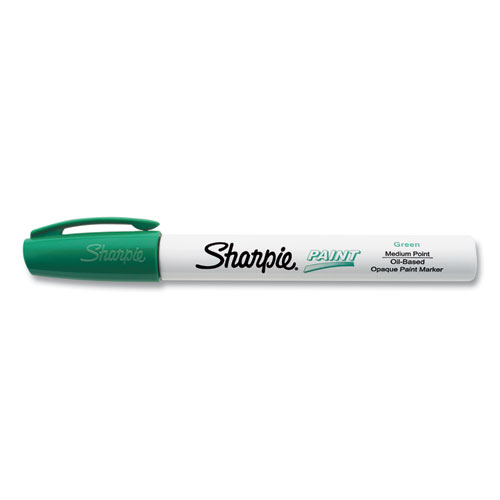 Picture of Permanent Paint Marker, Medium Bullet Tip, Green