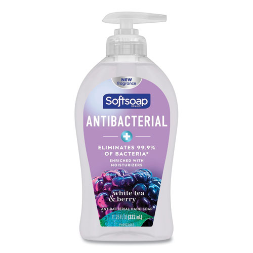 Picture of Antibacterial Hand Soap, White Tea and Berry Fusion Scent, 11.25 oz, 6/Carton