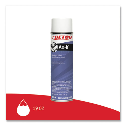 Picture of Ax-It Aerosol Baseboard Stripper, Sassafras Scent, 19 oz Aerosol Spray, 12/Carton