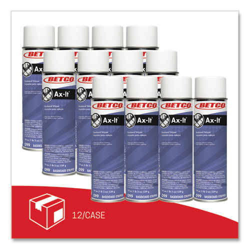 Picture of Ax-It Aerosol Baseboard Stripper, Sassafras Scent, 19 oz Aerosol Spray, 12/Carton