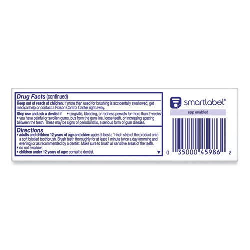 Picture of Total Toothpaste, Coolmint, 0.88 oz, 24/Carton