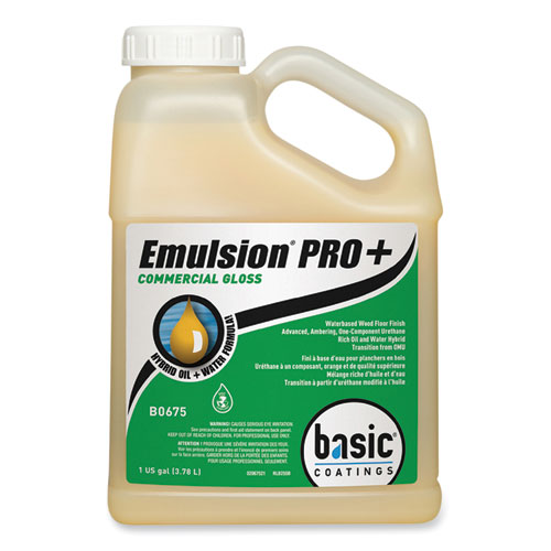 Picture of Emulsion Pro+ Floor Finish and Sealer, 1 gal Bottle, 4/Carton