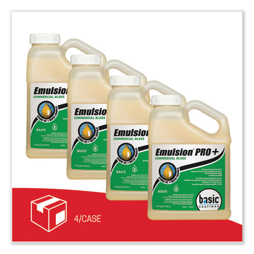 Picture of Emulsion Pro+ Floor Finish and Sealer, 1 gal Bottle, 4/Carton