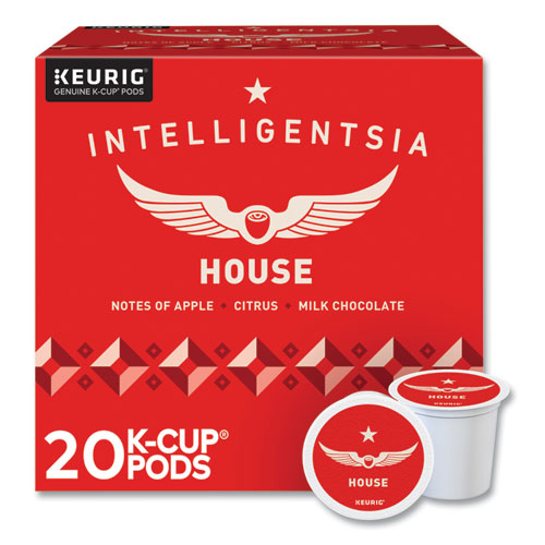 Picture of House Blend Coffee K-Cups, Light Roast, 20/Box