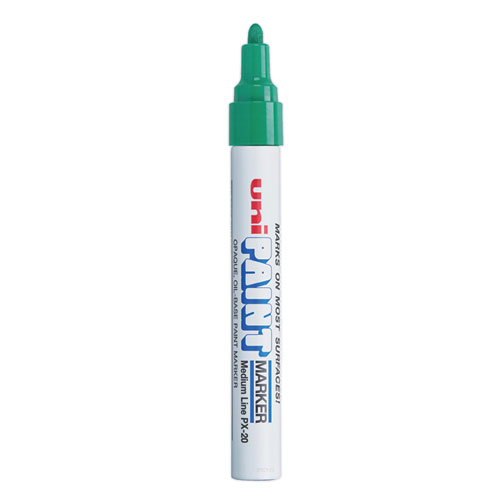 Picture of Permanent Marker, Medium Bullet Tip, Green