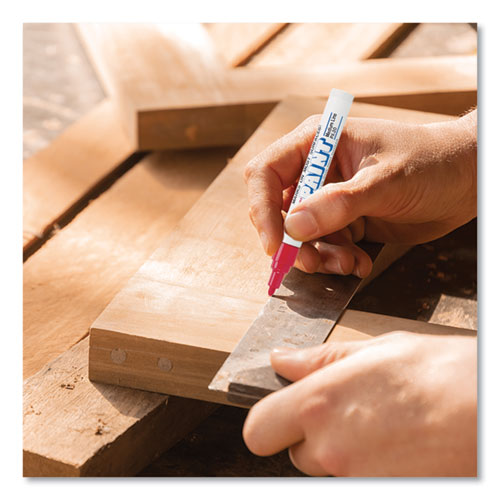 Picture of Permanent Marker, Broad Chisel Tip, Yellow