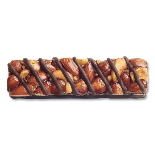 Picture of Nuts and Spices Bar, Dark Chocolate Almond Mint, 1.4 oz Bar, 12/Box