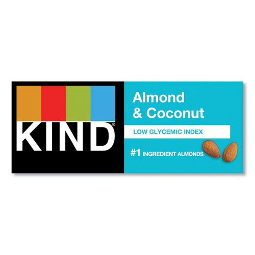 Picture of Fruit and Nut Bars, Almond and Coconut, 1.4 oz, 12/Box