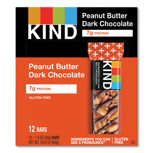 Plus+Nutrition+Boost+Bar%2C+Peanut+Butter+Dark+Chocolate%2Fprotein%2C+1.4+Oz%2C+12%2Fbox