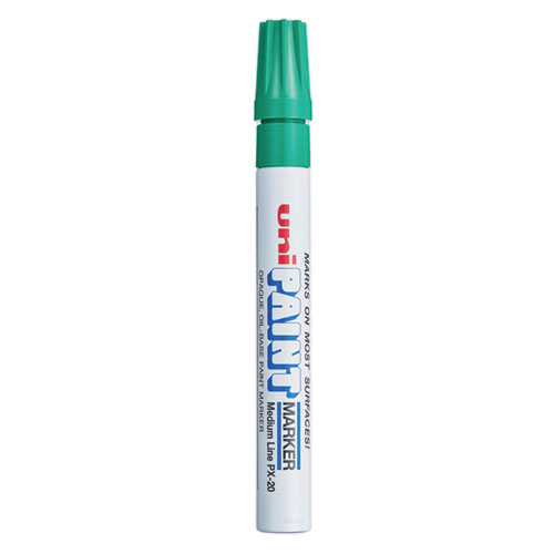 Picture of Permanent Marker, Medium Bullet Tip, Green