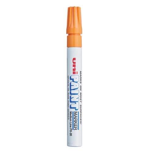 Picture of Permanent Marker, Medium Bullet Tip, Orange