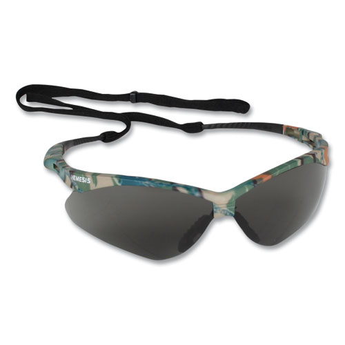 Picture of V30 NEMESIS Safety Eyewear, Plastic Camo Frame, Smoke Polycarbonate Lens, 12/Box