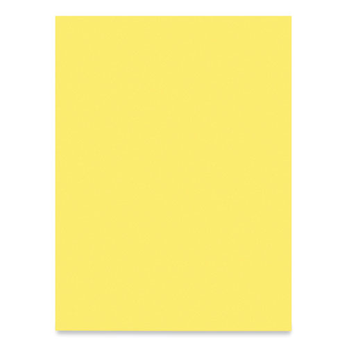 Picture of SunWorks Construction Paper, 50 lb Text Weight, 9 x 12, Yellow, 50/Pack