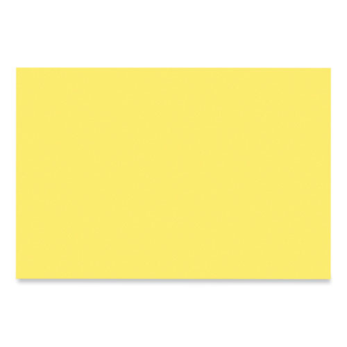 Picture of SunWorks Construction Paper, 50 lb Text Weight, 12 x 18, Yellow, 50/Pack