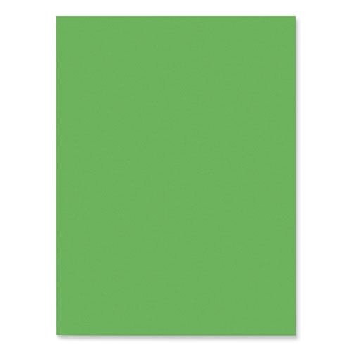 Picture of SunWorks Construction Paper, 50 lb Text Weight, 9 x 12, Bright Green, 50/Pack