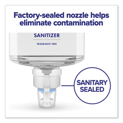 Picture of Advanced Hand Sanitizer Gentle and Free Foam, 1,200 mL Refill, Fragrance-Free, For ES8 Dispensers, 2/Carton