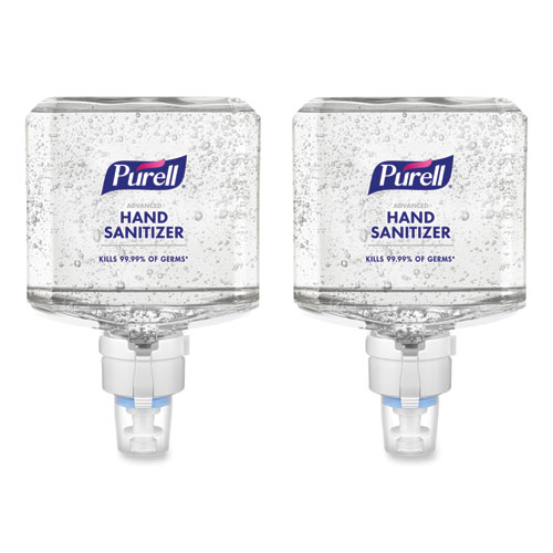 Picture of Advanced Hand Sanitizer Foam, For ES8 Dispensers, 1,200 mL, Clean Scent, 2/Carton