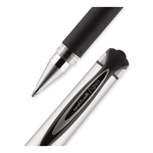 Picture of 207 Impact Gel Stick Pen Refills, Bold 1 mm Conical Tip, Black Ink, 2/Pack