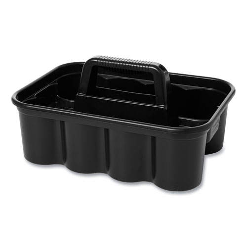 Picture of Commercial Deluxe Carry Caddy, Eight Compartments, 15 x 7.4, Black