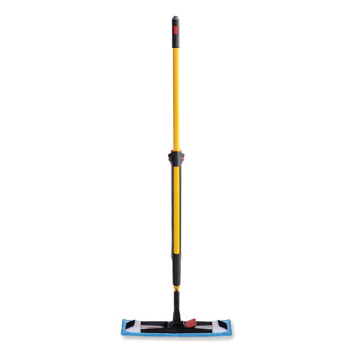 Picture of Pulse Microfiber Spray Mop System, 17" Wide Microfiber Head, 52" Yellow Plastic Handle