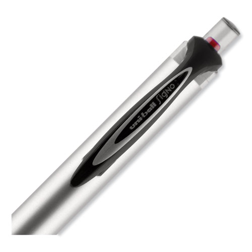 Picture of 207 Impact Gel Pen, Retractable, Bold 1 mm, Red Ink, Black/Red Barrel