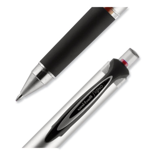 Picture of 207 Impact Gel Pen, Retractable, Bold 1 mm, Red Ink, Black/Red Barrel