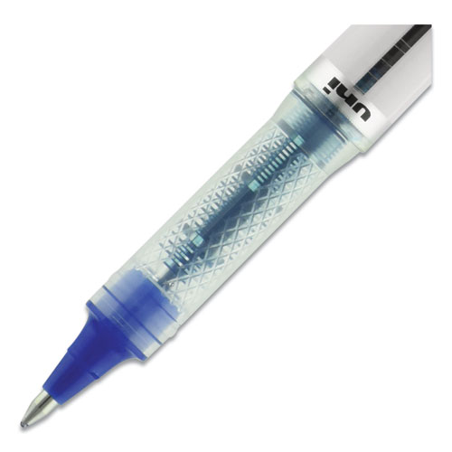 VISION+ELITE+Hybrid+Gel+Pen%2C+Stick%2C+Bold+0.8+mm%2C+Blue+Ink%2C+White%2FBlue%2FClear+Barrel