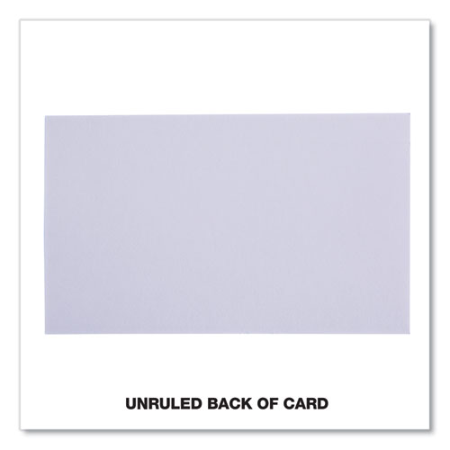 Picture of Ruled Index Cards, 3 x 5, White, 100/Pack