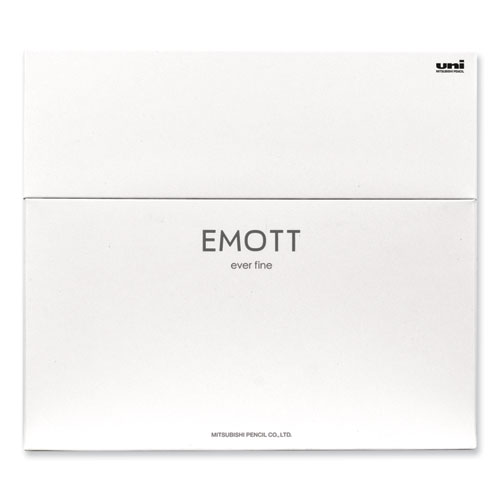 Picture of EMOTT ever fine Porous Point Pen, Stick, Fine 0.4 mm, Assorted Ink Colors, White Barrel, 40/Pack