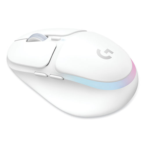 Picture of G705 Wireless Gaming Mouse, 2.4 GHz Frequency/33 ft Wireless Range, Right Hand Use, White